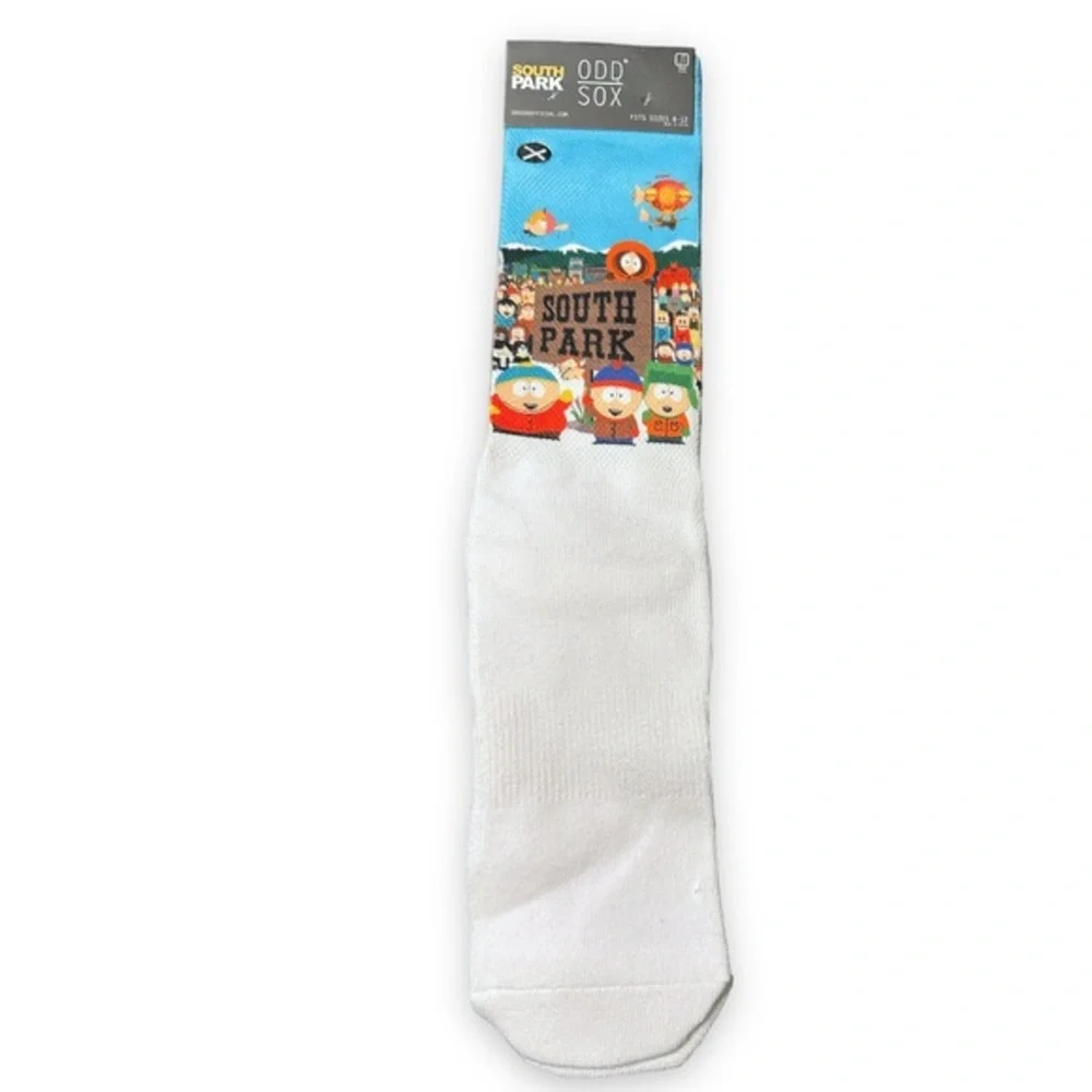 Odd Sox Comedy Central South Park Socks New Colorful Cotton Tube Ribbing